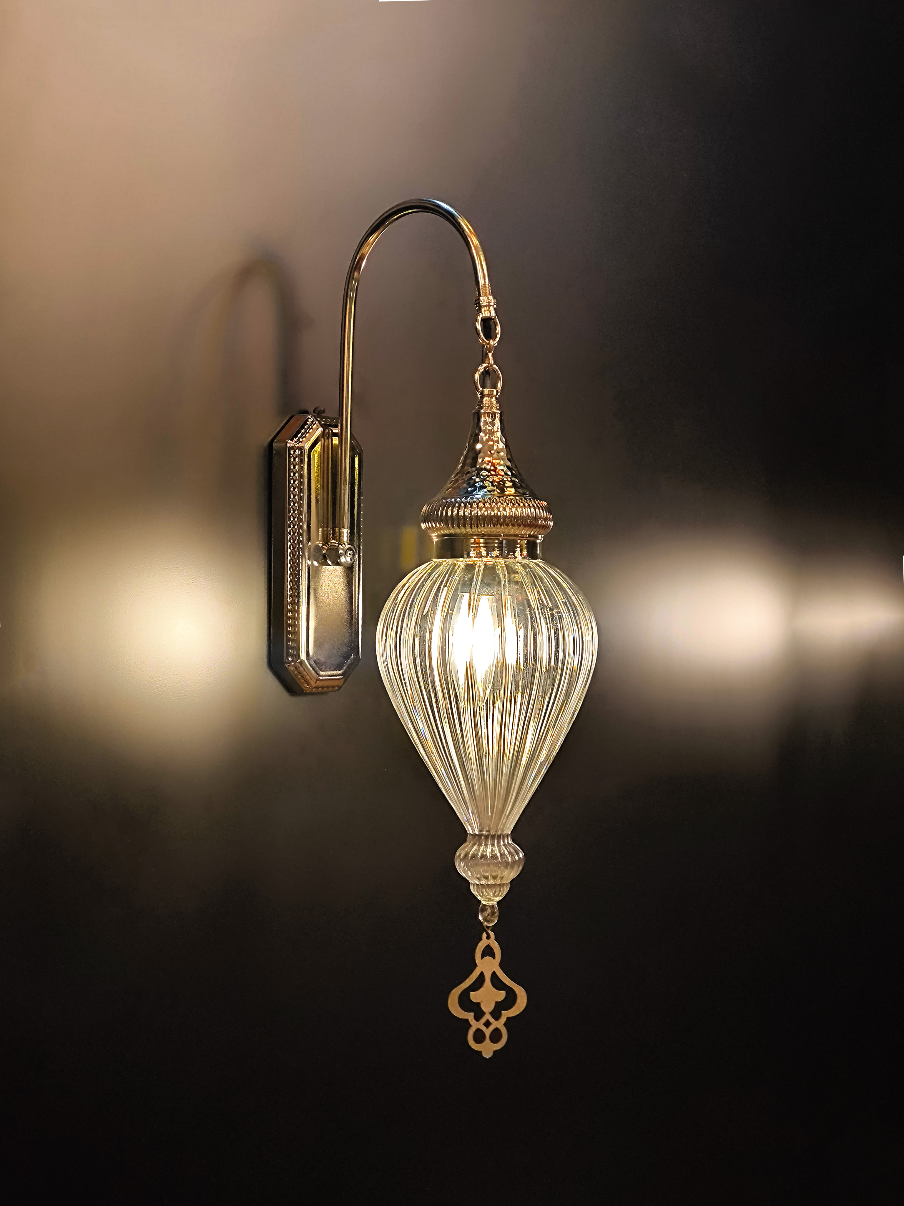 Turkish Glass Wall Sconce Lamp